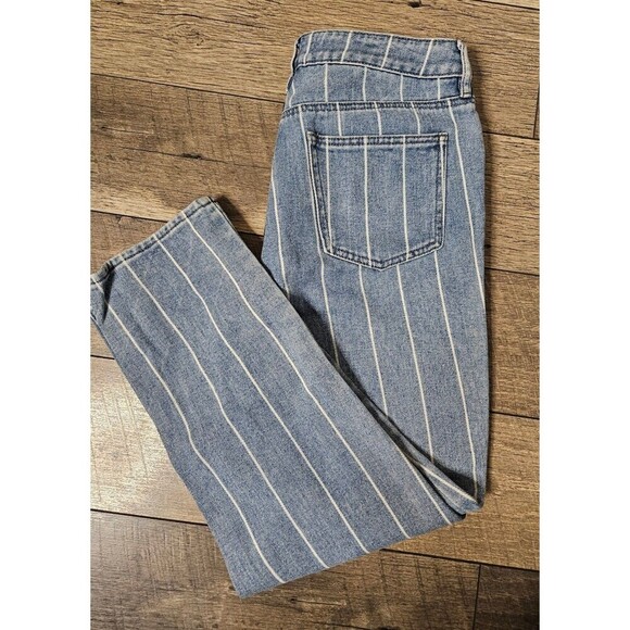 2 for $20  PacSun Striped Mom Jeans High Rise Size 26 - Picture 3 of 10